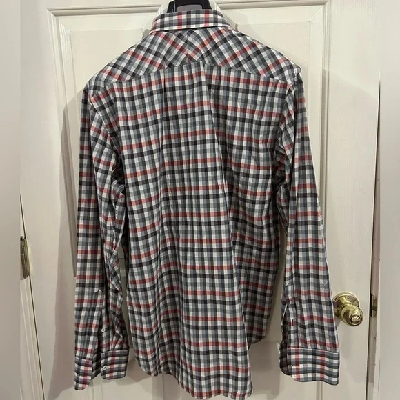 Billy Reid Men’s Medium Slim Cut Long Sleeve Button Down Shirt - Picture 2 of 8